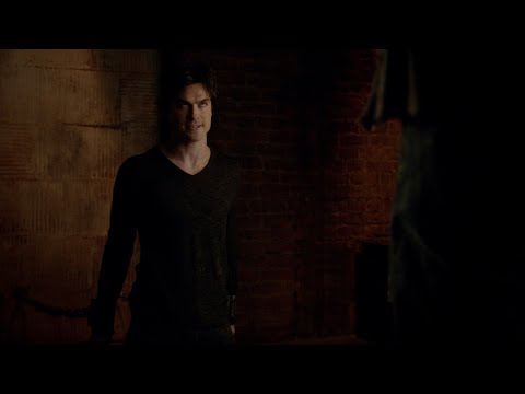 TVD 5x15 - Stefan tells Damon that Katherine is in Elena's body. "She's brilliant" | HD