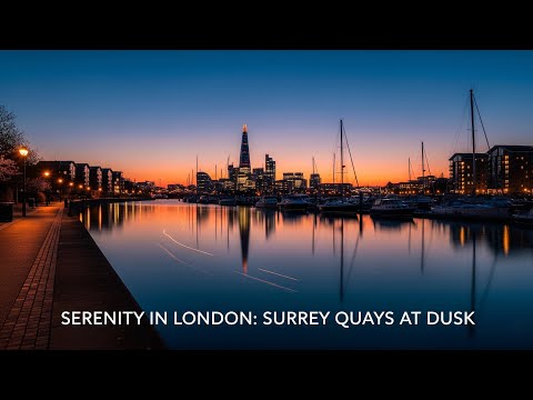 Finding Peace in London: Surrey Quays Walking Tour 🌆 Reflections & Stories in London’s Hidden Gem