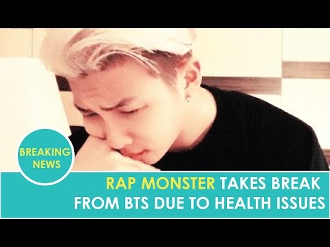 Rap Monster Takes a Break from BTS Due to Health Issues