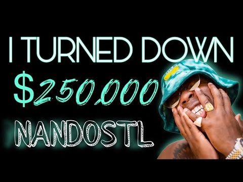 NANDOSTL TURNING DOWN $250,000 DEAL | @nandostl_ & TOMMO