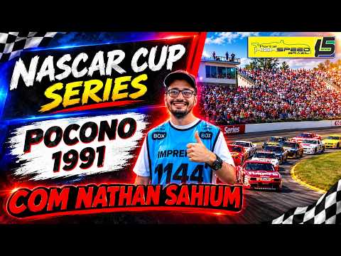NASCAR CUP SERIES - Pocono 1991 | Com @NathanSahiumRfinal e @Entusiastassobrerodas
