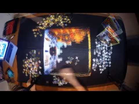 Puzzle time-lapse - Four Seasons