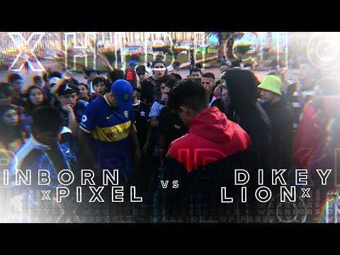 INBORN PIXEL vs DIKEY LION [BATALLÓN] | Exhibición 2vs2 - Warriors of Freestyle