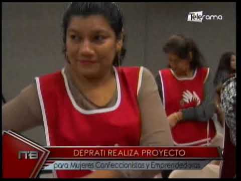 Deprati realiza proyecto para mujeres confeccionistas y emprendedoras