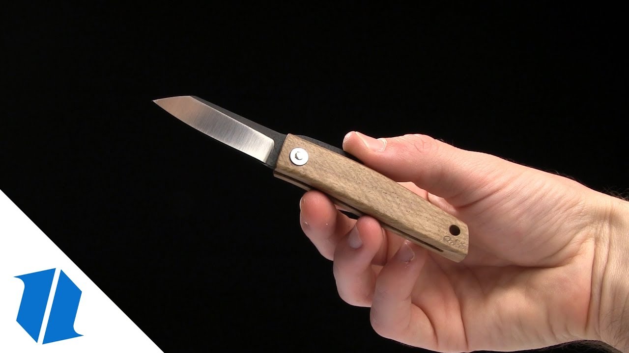 Hiroaki Ohta Knives OFF FK 5 Friction Folder Palo Santo Wood (2.1" Two-Tone)