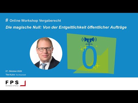 Die magische Null: Von der Entgeltlichkeit öffentlicher Aufträge