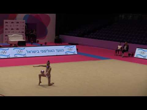Lugovskikh Elizaveta (RUS)- Ball, Qualification, Holon Grand Prix 2017