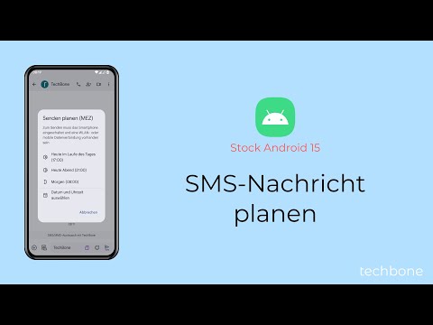 SMS-Nachricht planen [Android 15]