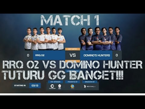 MATCH 1 - RRQ O2 VS DOMINO - MPL INDONESIA 20/01/2018