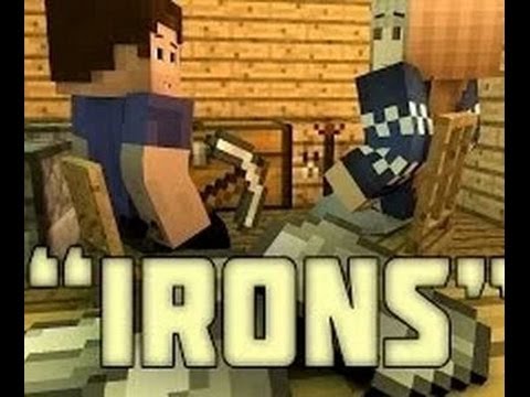 Irons - A Minecraft Parody - Music Video - Minecraft Song - Coldplay Yellow Parody