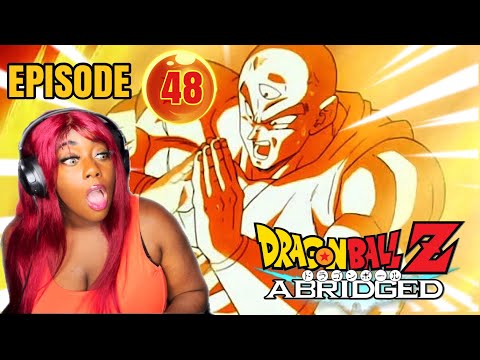 TIEN IS CLUTCH! 🔥 DragonBall Z Abridged: Episode 48 REACTION!
