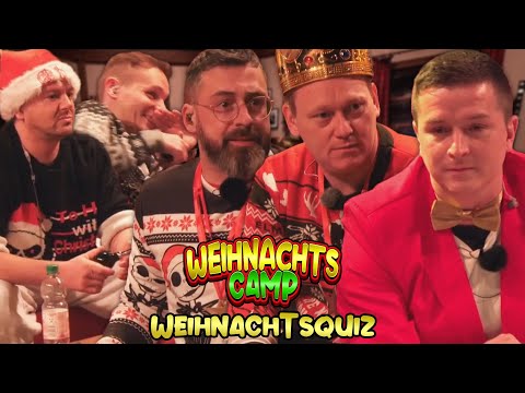 Christmas camp with Knossi & Sido! 🎅 - The Christmas quiz with Aaron Troschke! 😂