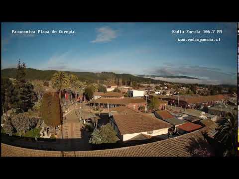 Curepto cámara en VIVO - 4K - Panorámica Curepto - Región del Maule - Chile - Live stream - ライブカメラ