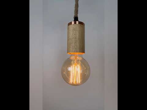 Гірлянда з дерев'яними патронами 3 метри+3м шнур на 4 лампи