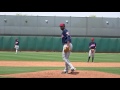 Luis Oviedo Pitching In Extended Spring