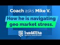 TradeGATEHub live | Coach asks Mike how he is Navigating Geo Market Stress.