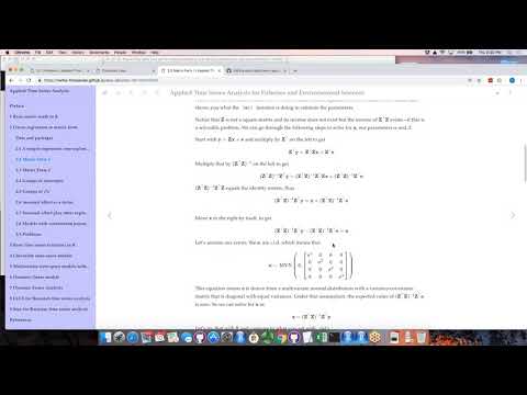 FISH 507 - computer lab 01 - matrices & intro ts functions