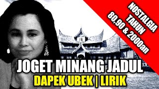 Download lagu Lagu Joget Minang - Dapek Ubek | Lirik | Cipt : Asben | Voc : Fetty mp3 Download lagu Lagu Joget Minang - Dapek Ubek | Lirik | Cipt : Asben | Voc : Fetty mp3