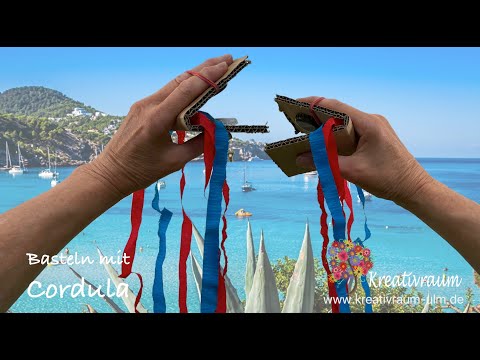 Kastagnetten herstellen - Flamenco tanzen - Basteln mit Cordula