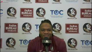 FSU WR Winston Wright discusses transfer from West Virginia