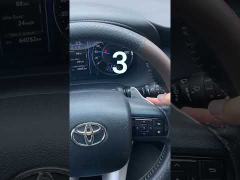 How to use paddle shifters in automatic cars | NguyenNguyen_F1 #shorts #tips #driving #car #fortuner