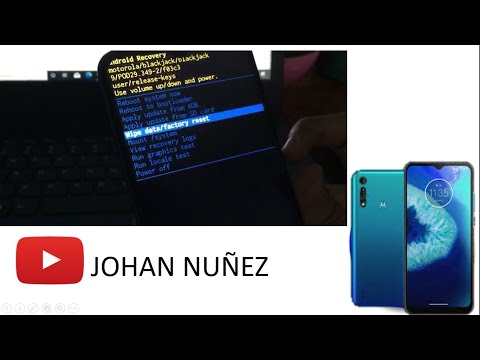 Factory reset/ hard reset a MOTO G8 POWER LITE (ANDROID RECOVERY)