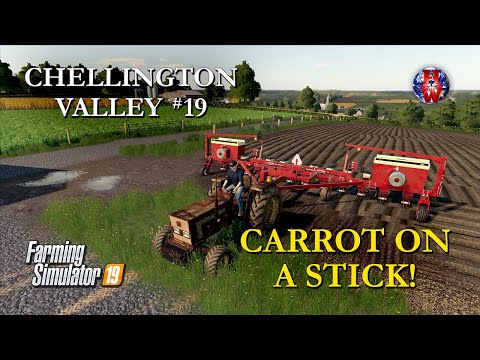 CHELLINGTON VALLEY #19 - CARROT ON A STICK! - Farming Simulator 19 Let's Play Survival FS19