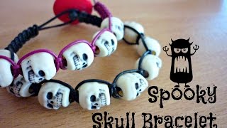 DIY Spooky Skull Bracelet ¦ The Corner of Craft