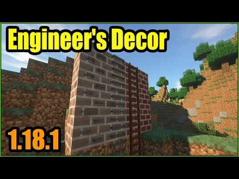 Engineer's Decor Mod 1.18.1 Download - How to install it for Minecraft PC
