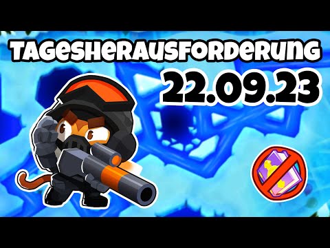 Tagesherausforderung 22.09.2023 - Eingefroren [#BloonsTD6]