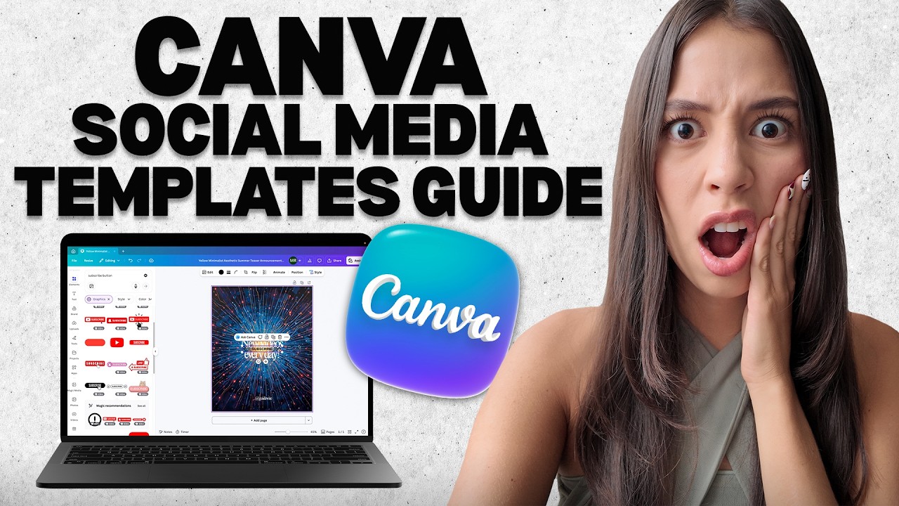 How to Create Social Media Posts Using Canva Templates