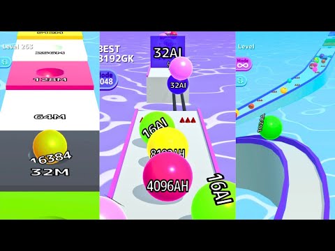 Max Levels 🚀 Ball Run 2048 vs Ball Run Infinity Mode 8192AH vs Ball Run Infinity | Epic Gameplay #1