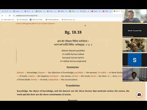 Session 81 Bhagavadgita HG Sakshi Achyuta Prj Bhakti Shastri Gachibowli Satsang 06 Jun 24