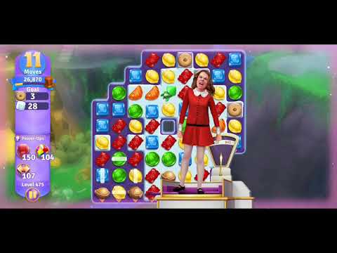 Willy Wonka's World of Candy Level 475 Complete - No Hacks (Android/IOS)