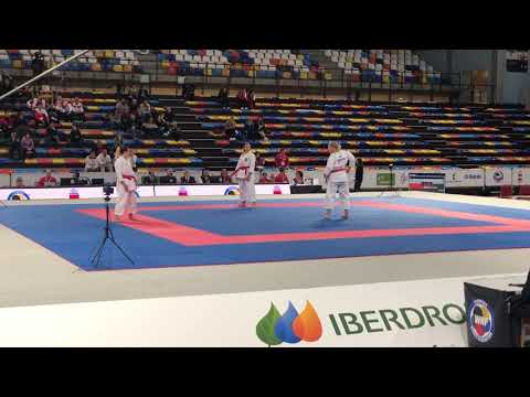 England Vs Portugal Female Team Kata Repechage Final 54th European Karate Championships 2019