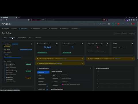 Open Source - HTML Injection - reNgine v1.1