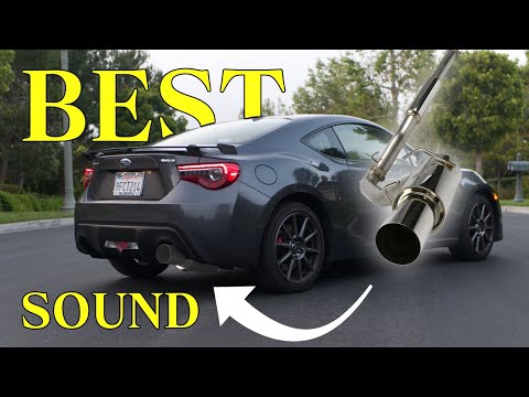 The best single exit exhaust for the BRZ/86