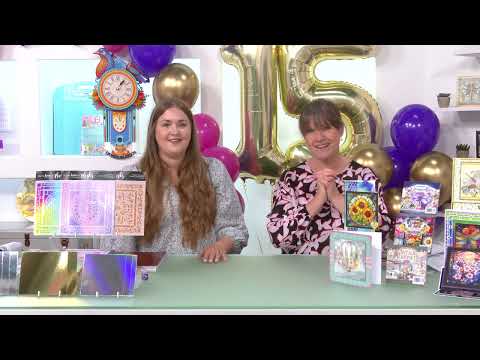 12/09/2023 HM Live - Hunkydory 15th Birthday Bash, The Crafty Witches & Crafter's Companion