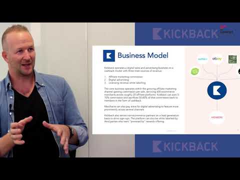 Kickback Co-Founder David Boyd explains the business model