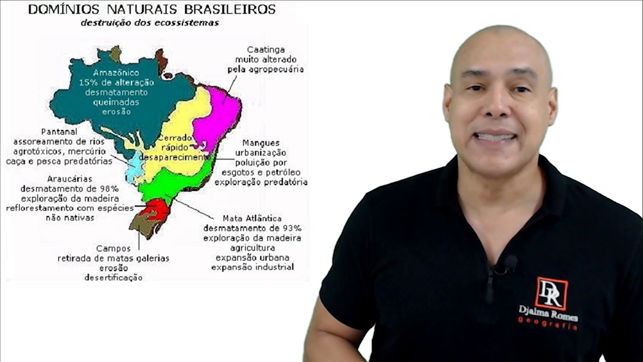 Biomas do Brasil | Exercícios | Geografia Física | Prof. Djalma Romes