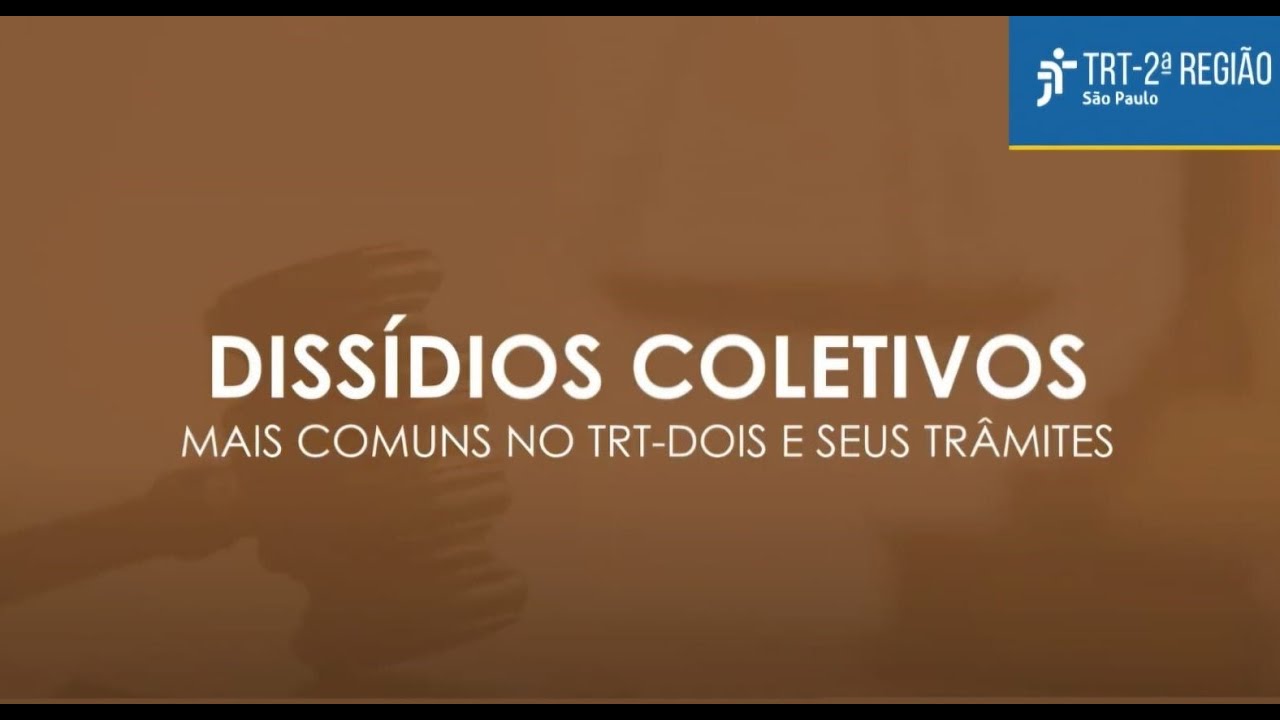 Dissídios Coletivos no TRT-2