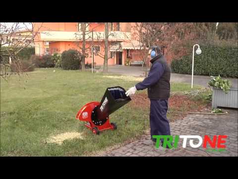 Ceccato Olindo Takkenversnipperaar - TRITONE ONE ELECTRO 230 400V - AgriXpert
