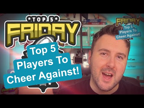 Top 5 Players to Cheer Against! - Top 5 Friday (Bonehead Podcast)