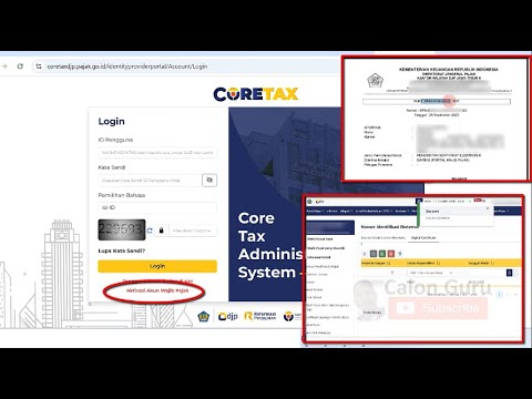 [LENGKAP] Cara Aktivasi Coretax DJP Pajak ~ Reset Password, Permohonan & Validasi Kode Otorisasi DJP