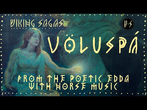 The Prophecy of the Seeress🗡️ Völuspá  Audiobook 🗡️ with Dark Viking Music