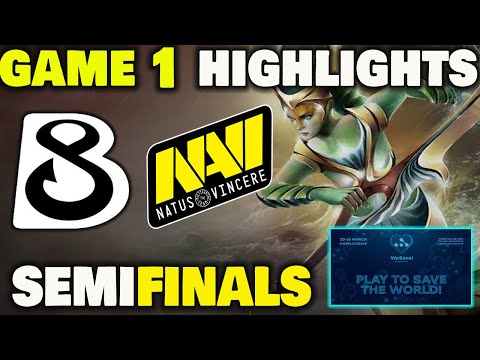 B8 vs NAVI Game 1 Highlights WeSave! Charity Play