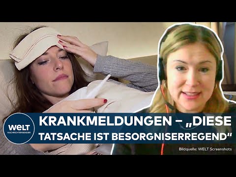DEUTSCHLAND: Krank oder keine Lust? Warum sich manche Menschen schneller krankmelden als andere