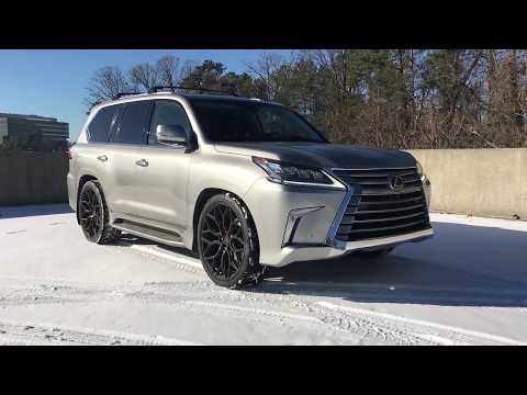 2017 Lexus LX 570 x 24" Vossen Forged S17-01 Wheels
