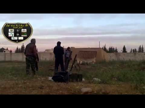 استهداف مواقع للنظام من قبل الجيش الحر في مدينة دمشق في محافظة دمشق