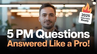5 Project Management Interview Questions with Expert Answers | Crack Any PM Role!